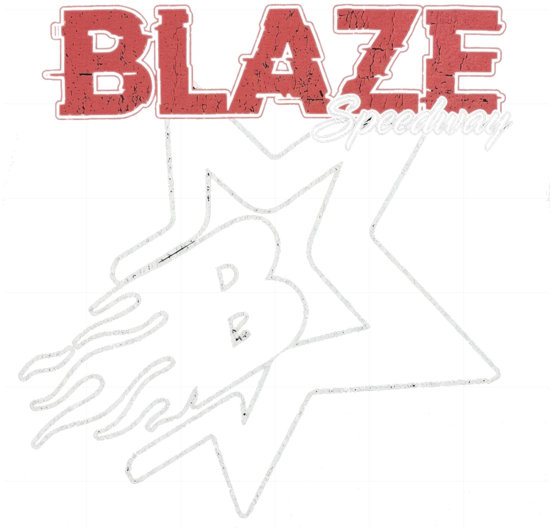 Áo thun Boxy Cotton 100% Streetwear Style Y2K Skater Punk BLAZE Speedway - 031026-10-38-CWD