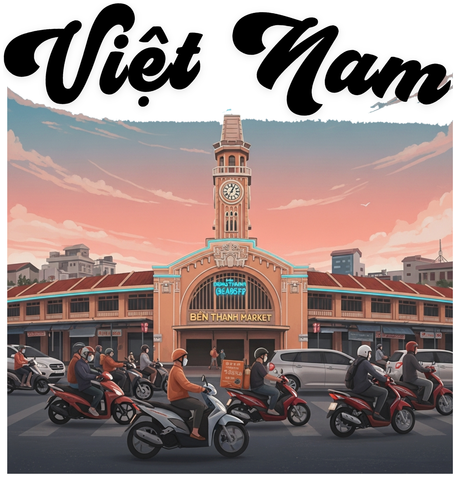 Áo Thun Trắng Việt Nam Street Culture Độc Đáo - 040426-16-56-VUQ