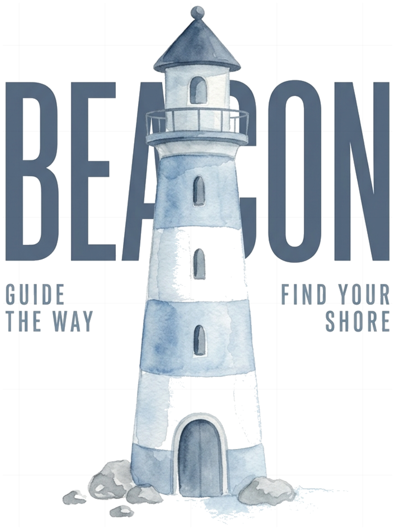 Áo Thun In Hình Ngọn Hải Đăng Beacon Watercolor Vintage Cotton Form Rộng Unisex - 050926-08-12-QKV