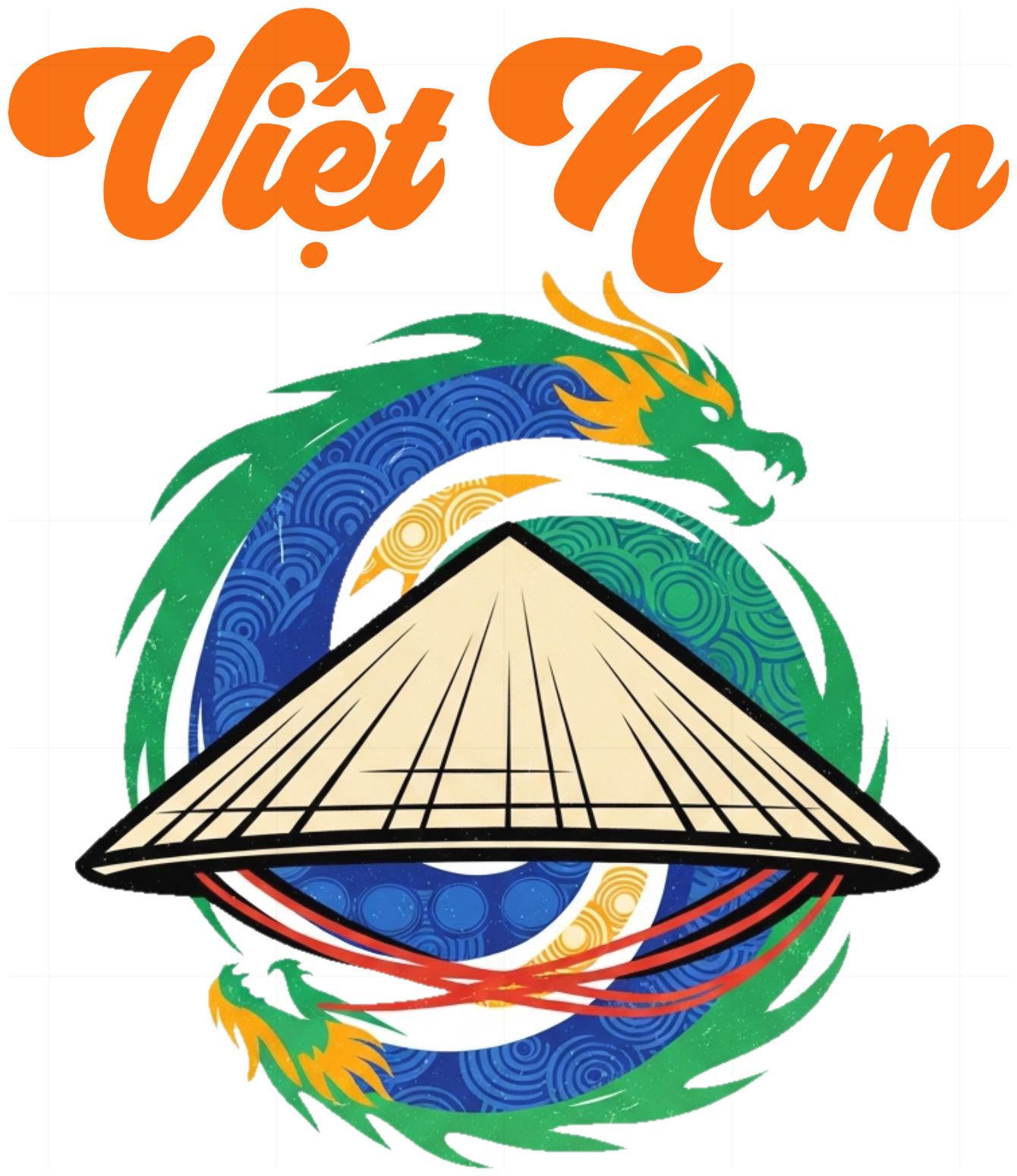 Áo Thun Trắng In Chữ Việt Nam Thời Trang Hiện Đại - 070426-14-07-PMI