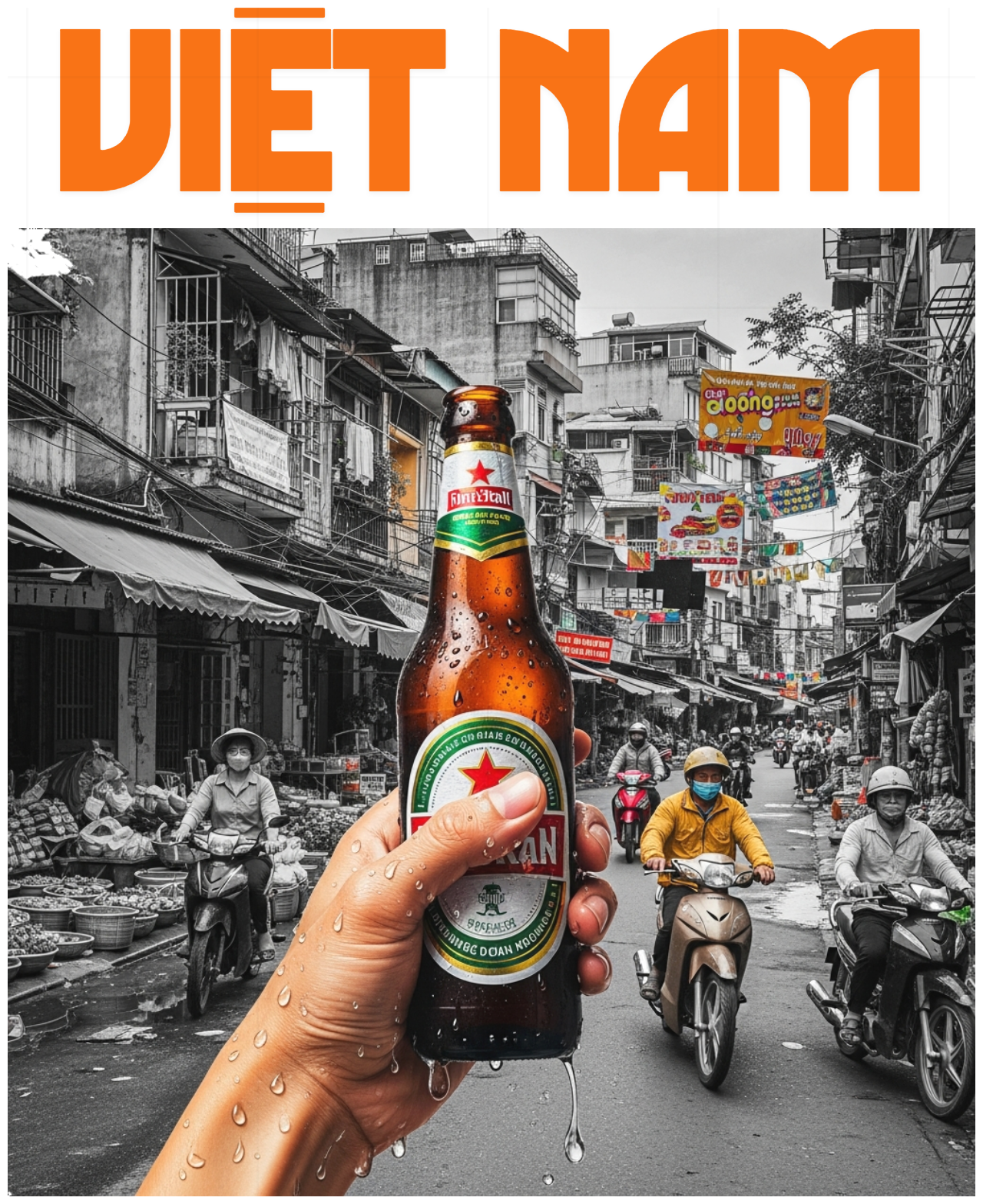 Áo Thun Việt Nam Street Culture Phong Cách Urban - 070426-14-35-XWB