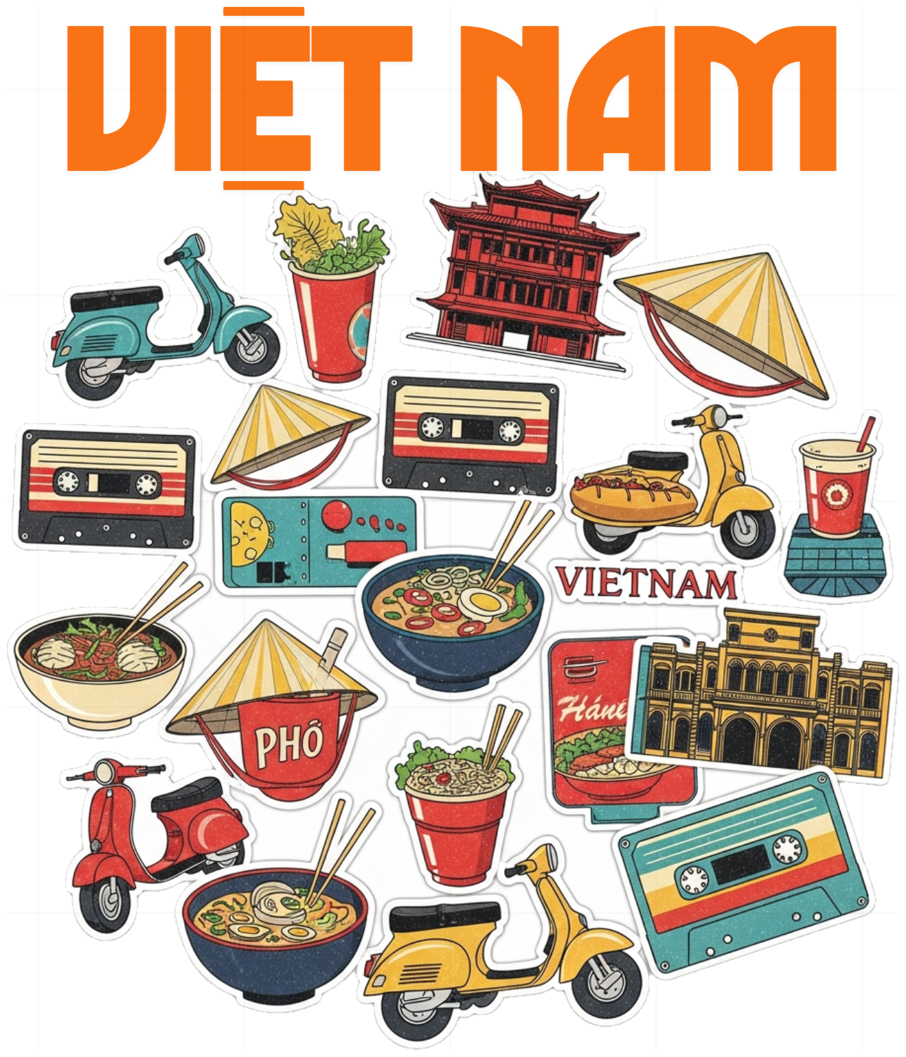 Áo Thun Việt Nam Thiết Kế Nghệ Thuật Cao Cấp - 070426-14-40-MFC