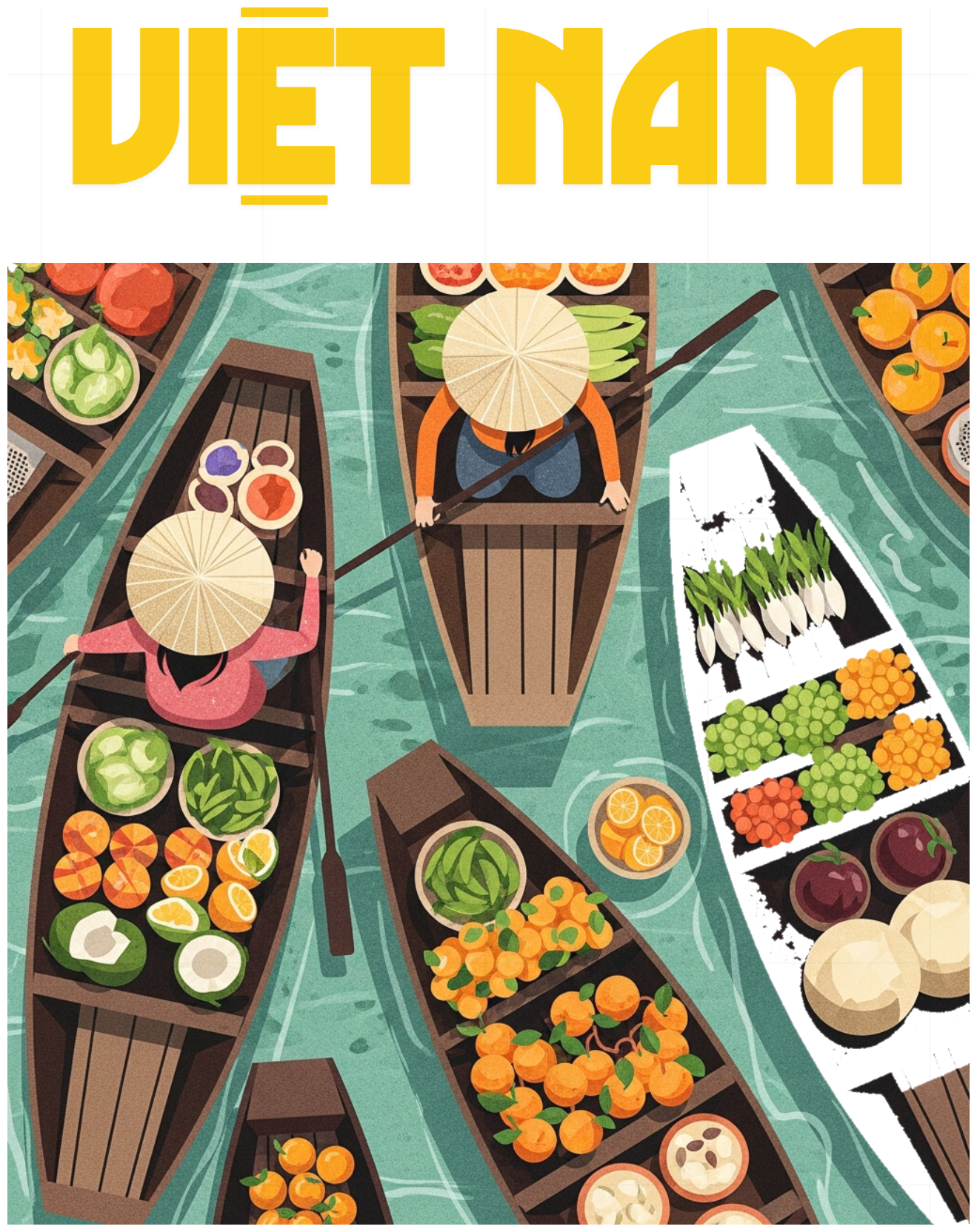 Áo Thun Trắng In Hình Nghệ Thuật Việt Nam Cao Cấp - 070426-14-56-UUC