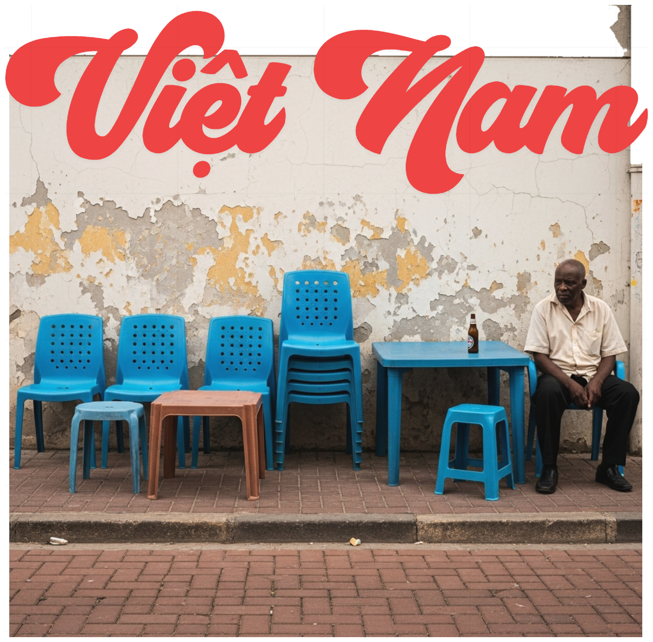 Áo Thun Trắng In Chữ Việt Nam Nghệ Thuật Cao Cấp - 070426-15-46-YUE