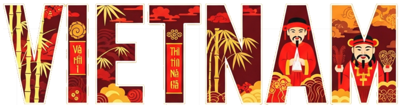 Áo Thun Đỏ In Chữ VIETNAM Nghệ Thuật Sơn Mài Cao Cấp - 080426-15-39-IYM