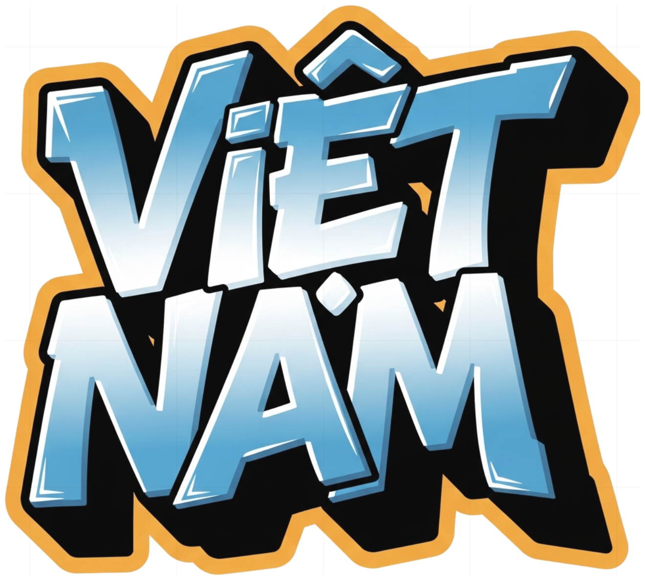 Áo thun VIET NAM Streetwear Graffiti Form Rộng Unisex Cotton - 090626-14-34-OSY