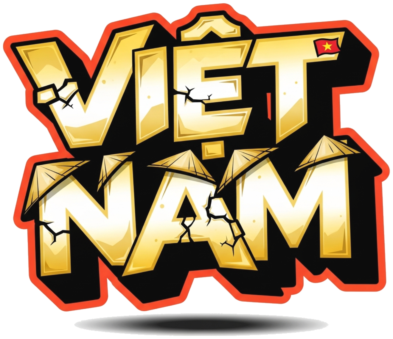 Áo Thun Việt Nam Graffiti Street Art Unisex Cotton Form Rộng Cực Chất - 090626-15-54-BUM
