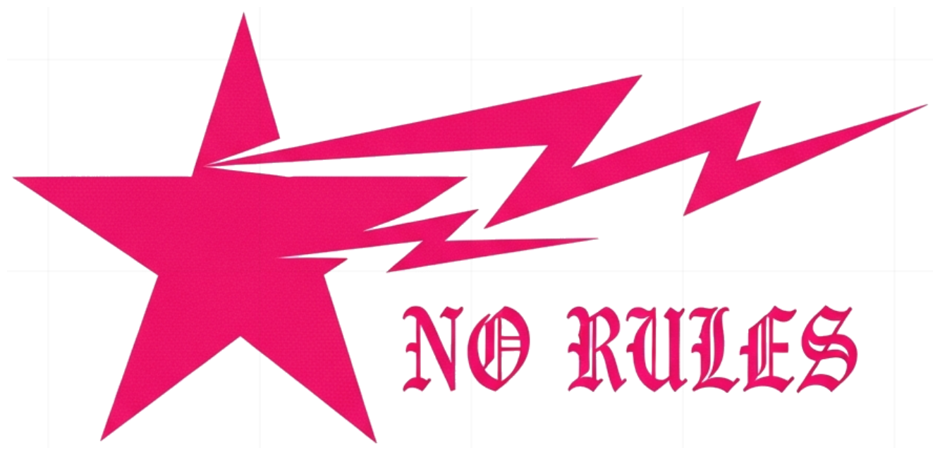 Áo Thun Trắng Bapesta Lightning Star Pink No Rules Streetwear Unisex Cotton - 100626-13-57-VIE