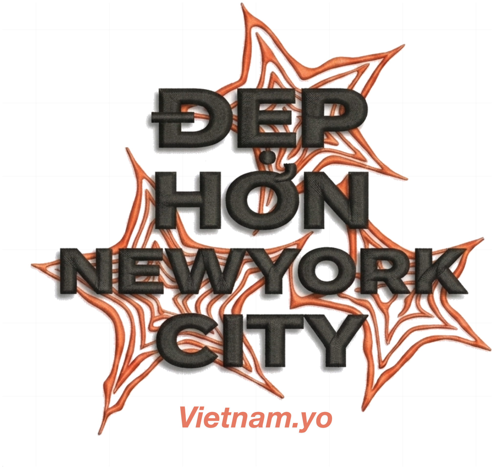 Áo Thun Unisex Vietnam.yo Đẹp Hơn New York City Form Rộng Cotton 100726-15-15-OJW