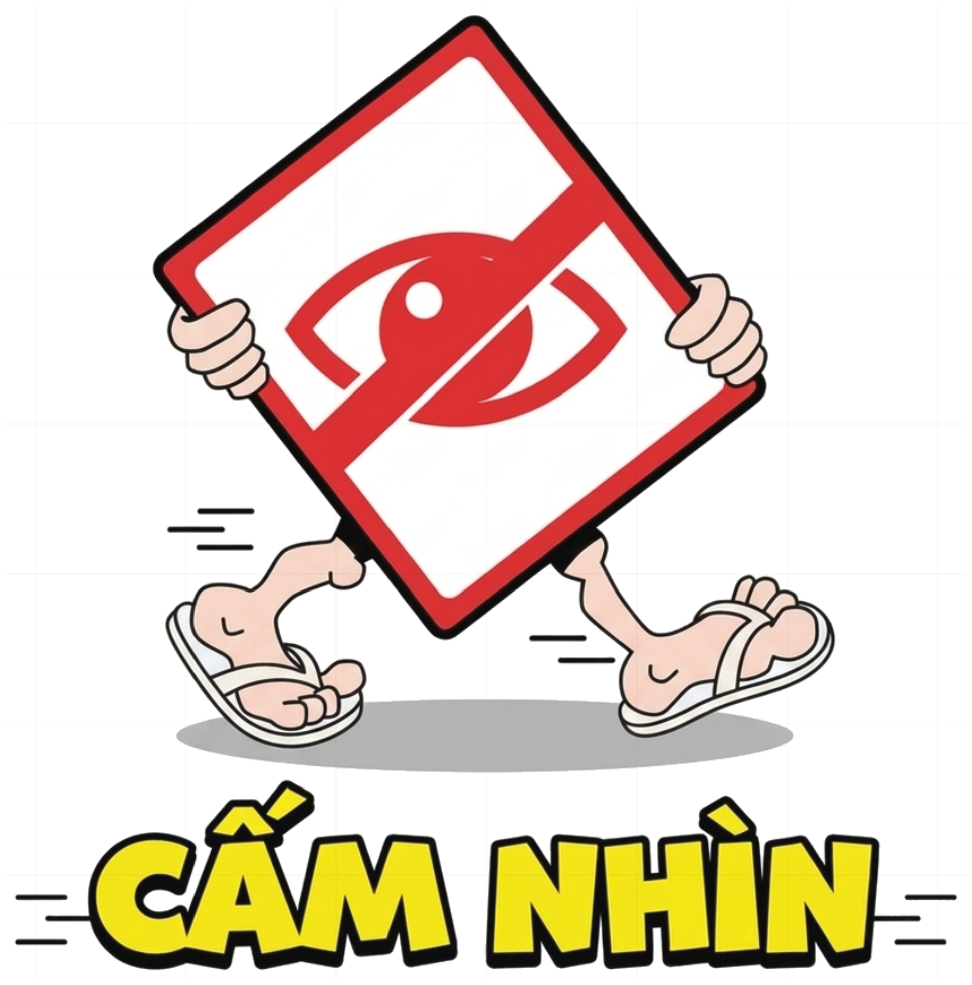 Áo Thun Cấm Nhìn Graphic Unisex Form Rộng Streetwear vietnam.yo - 121026-14-29-CNB