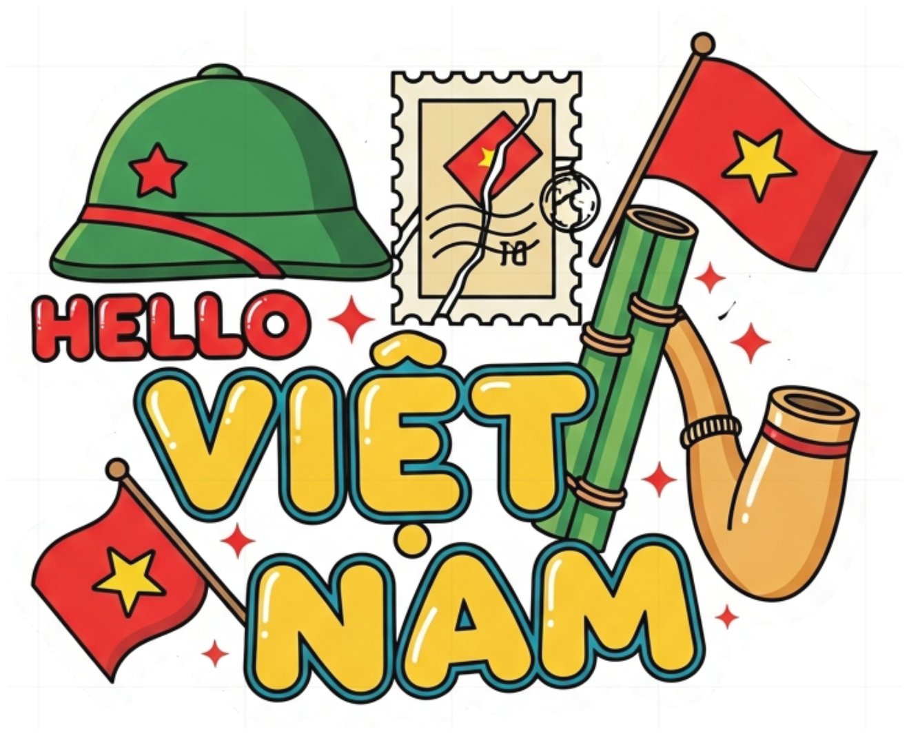 Áo Thun Trắng In Hình Việt Nam Design Độc Đáo - 130426-14-57-FJC