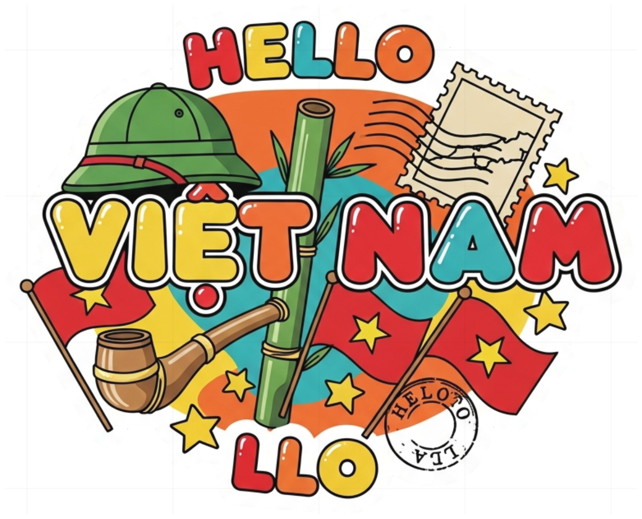 Áo Thun Trắng In Hình Việt Nam Độc Đáo - Thời Trang Design - 130426-14-57-LPZ