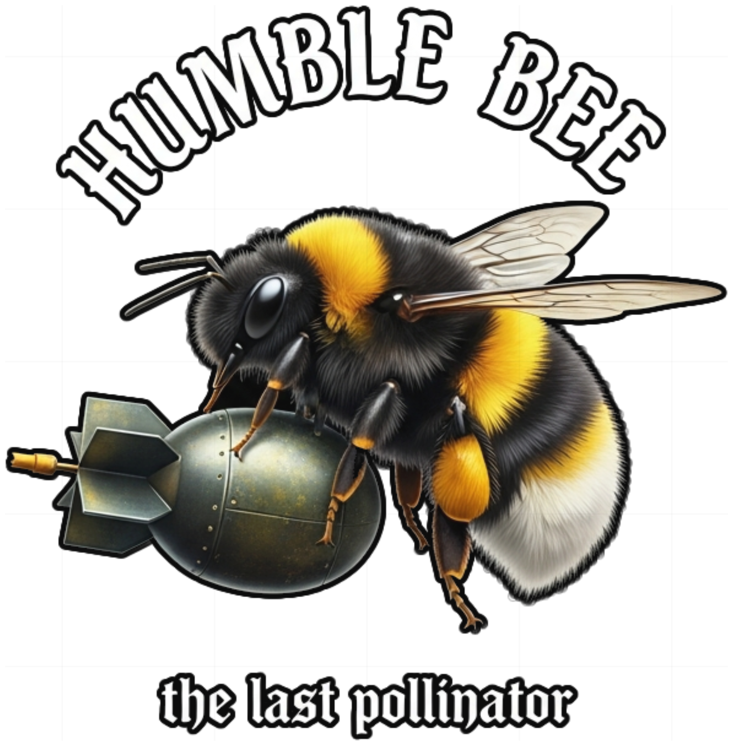 Áo Thun Trắng HUMBLE BEE Streetwear Cotton Unisex Form Rộng - 130626-14-43-MBV
