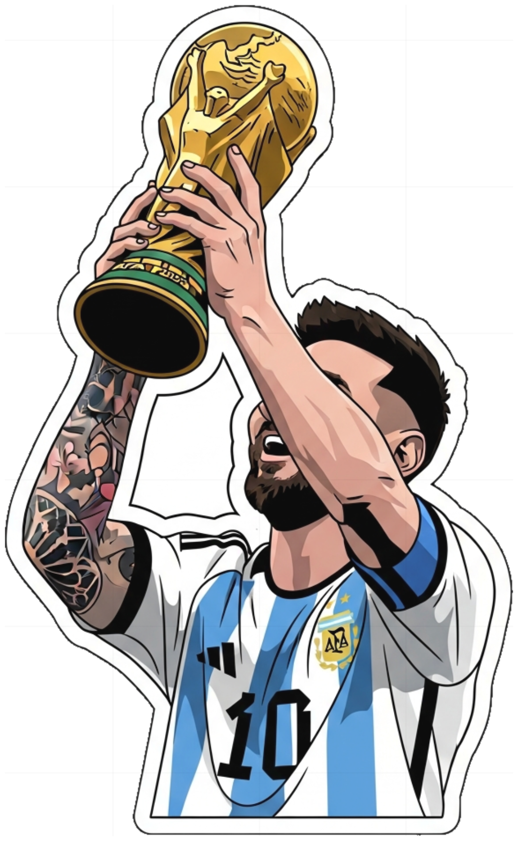Áo Thun Trắng Graphic Novel Football Design - 140526-15-22-SVO