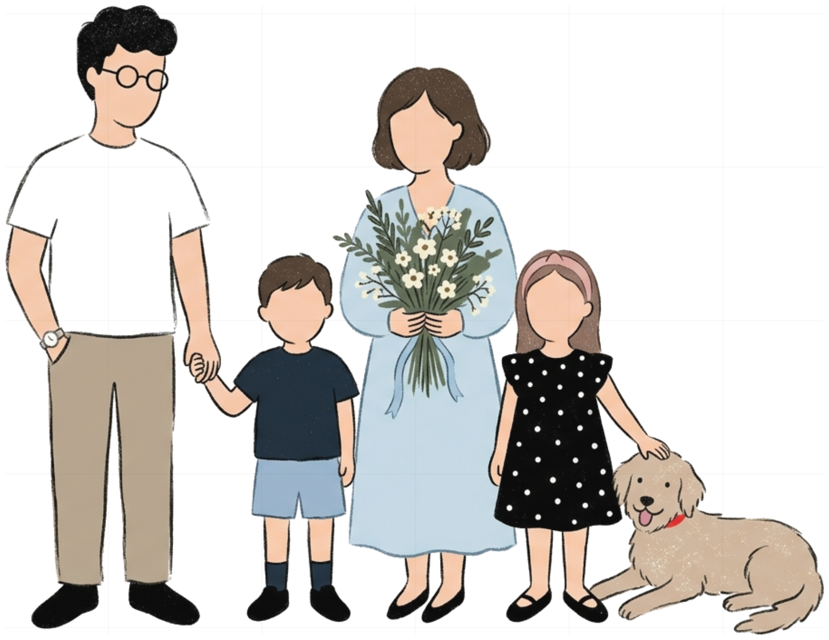 Áo thun gia đình du lịch VNXK HAMCHOI Trắng cotton form rộng Minimalist Family Tee - 150726-15-17-SDU