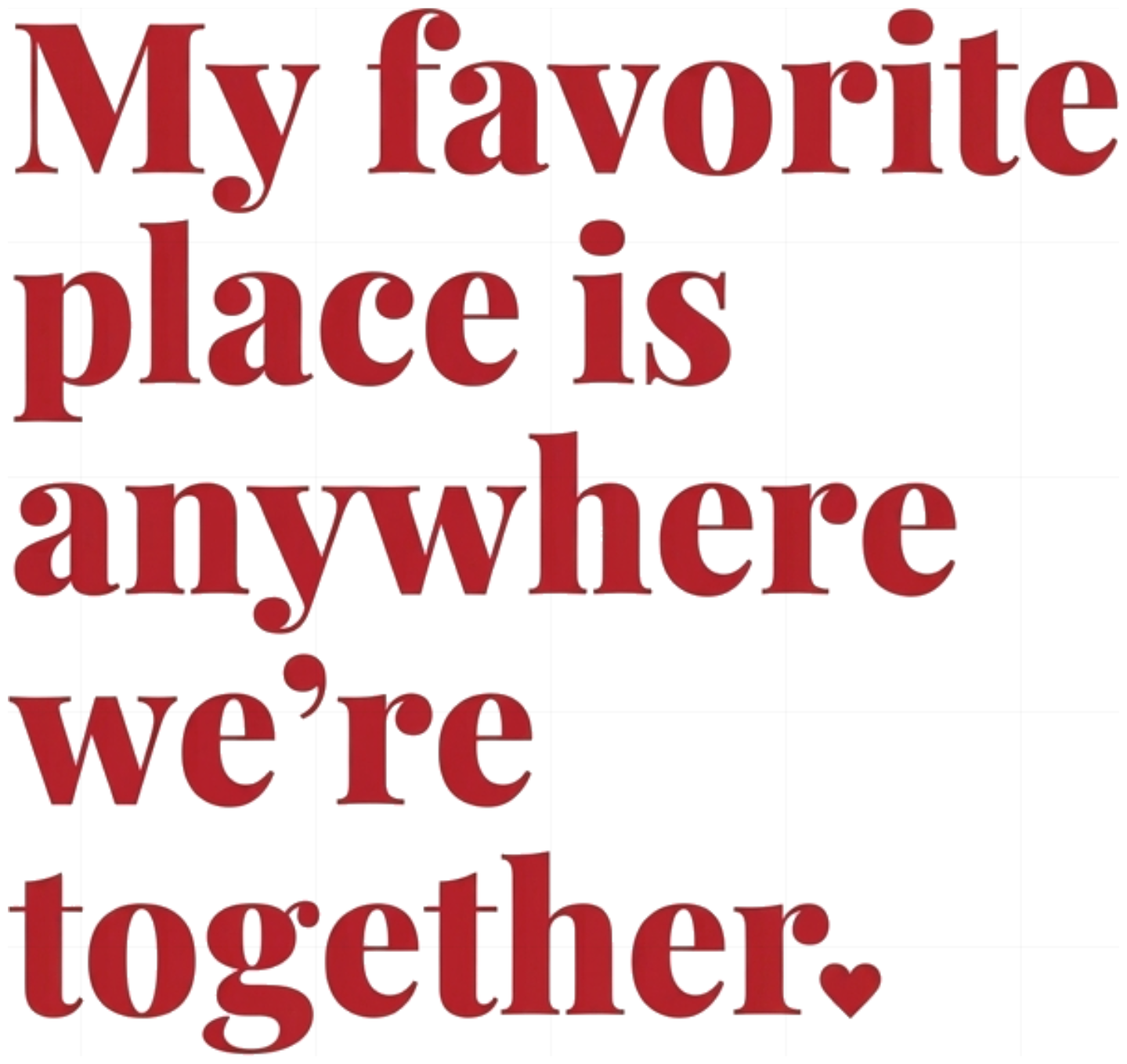 Áo Thun Unisex Cotton Form Rộng In Chữ Typography My Favorite Place Thời Trang Cực Chất 160926-13-48-GWX