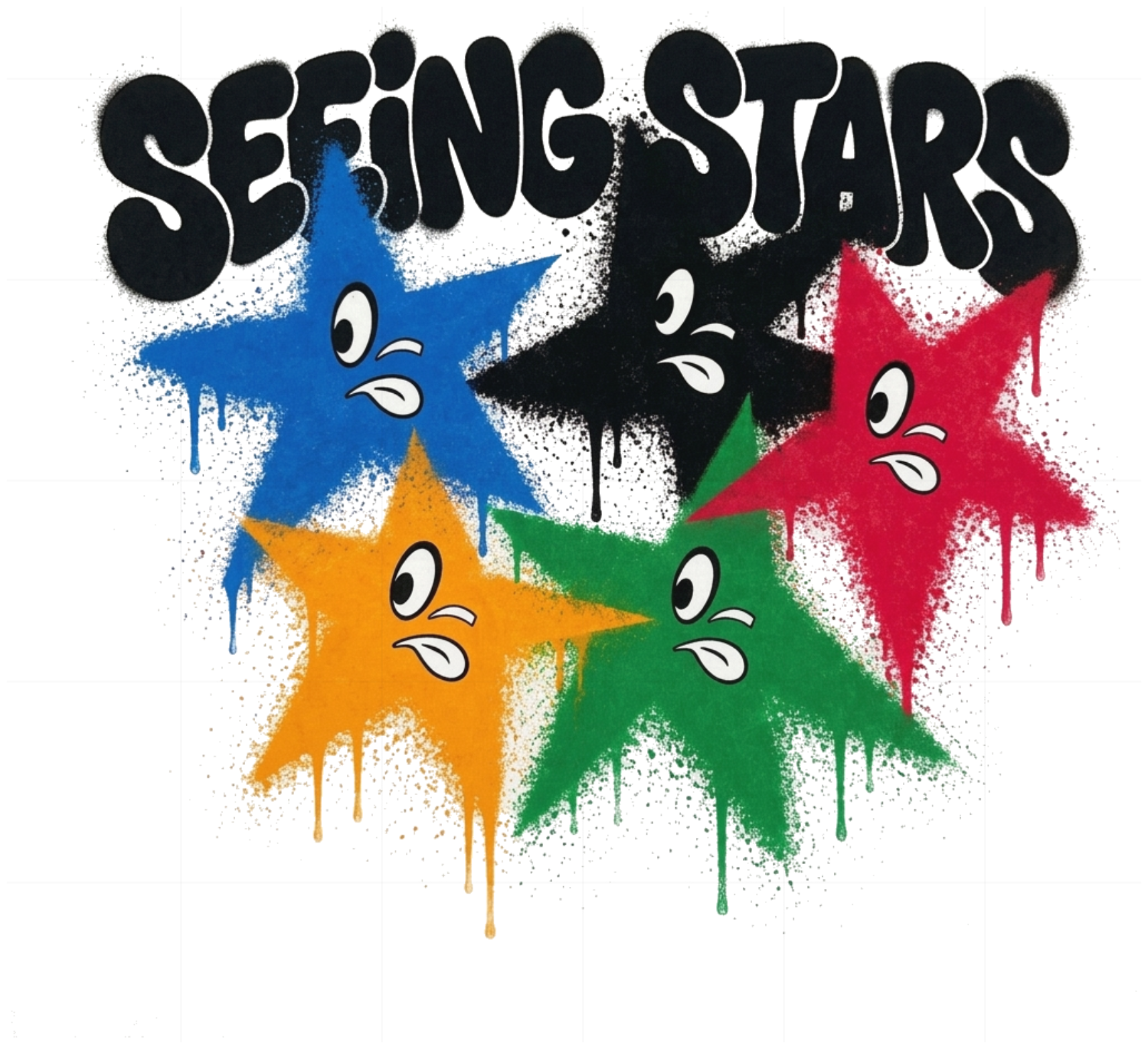 Áo Hoodie Nỉ Bông SEEING STARS Graffiti Streetwear Form Rộng Unisex Local Brand Cao Cấp - 161026-09-17-ELM