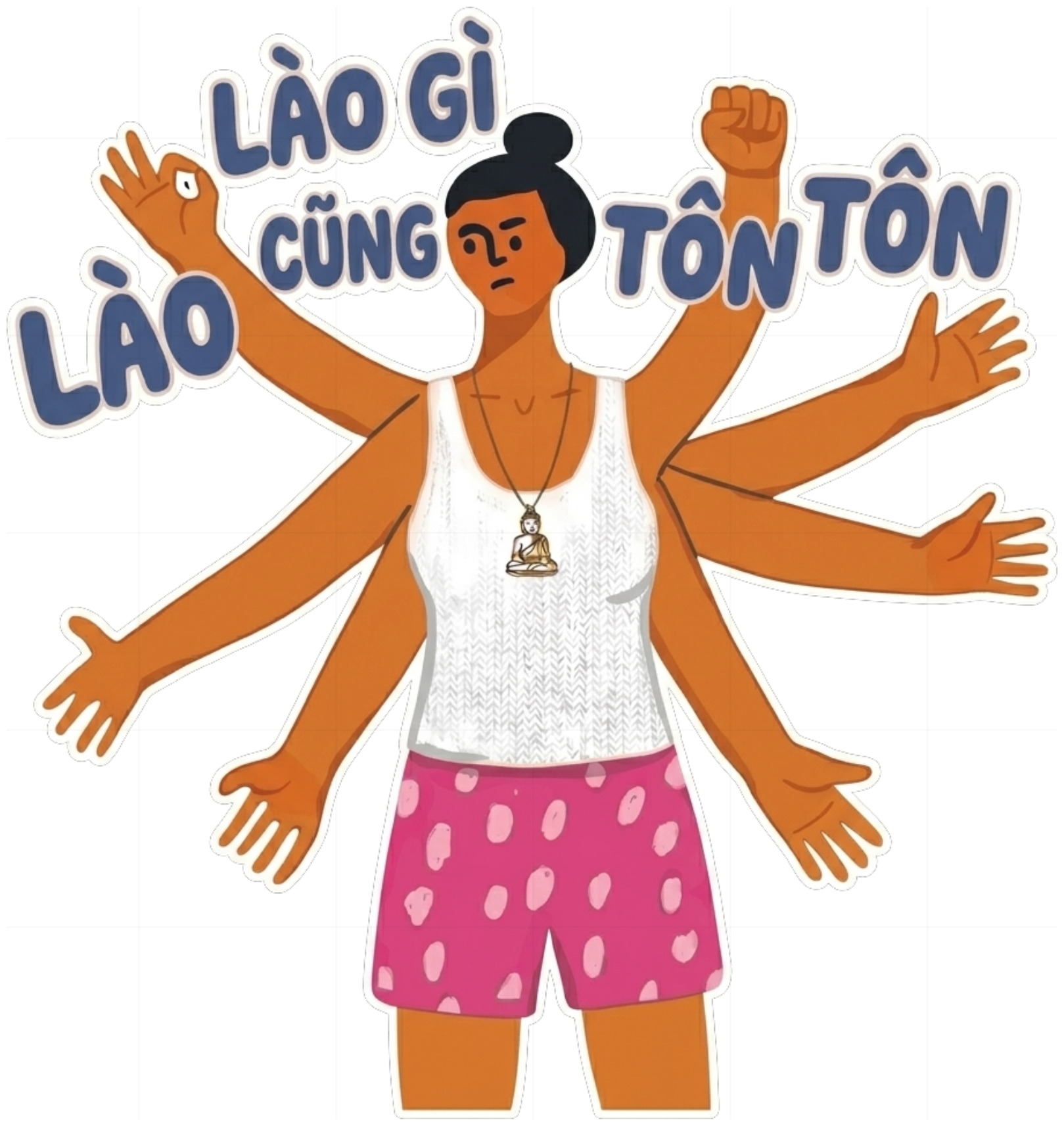 Áo Thun Lào Gì Lào Cũng Tôn Tôn Unisex Form Rộng Streetwear vietnam.yo - 161026-15-03-CWI
