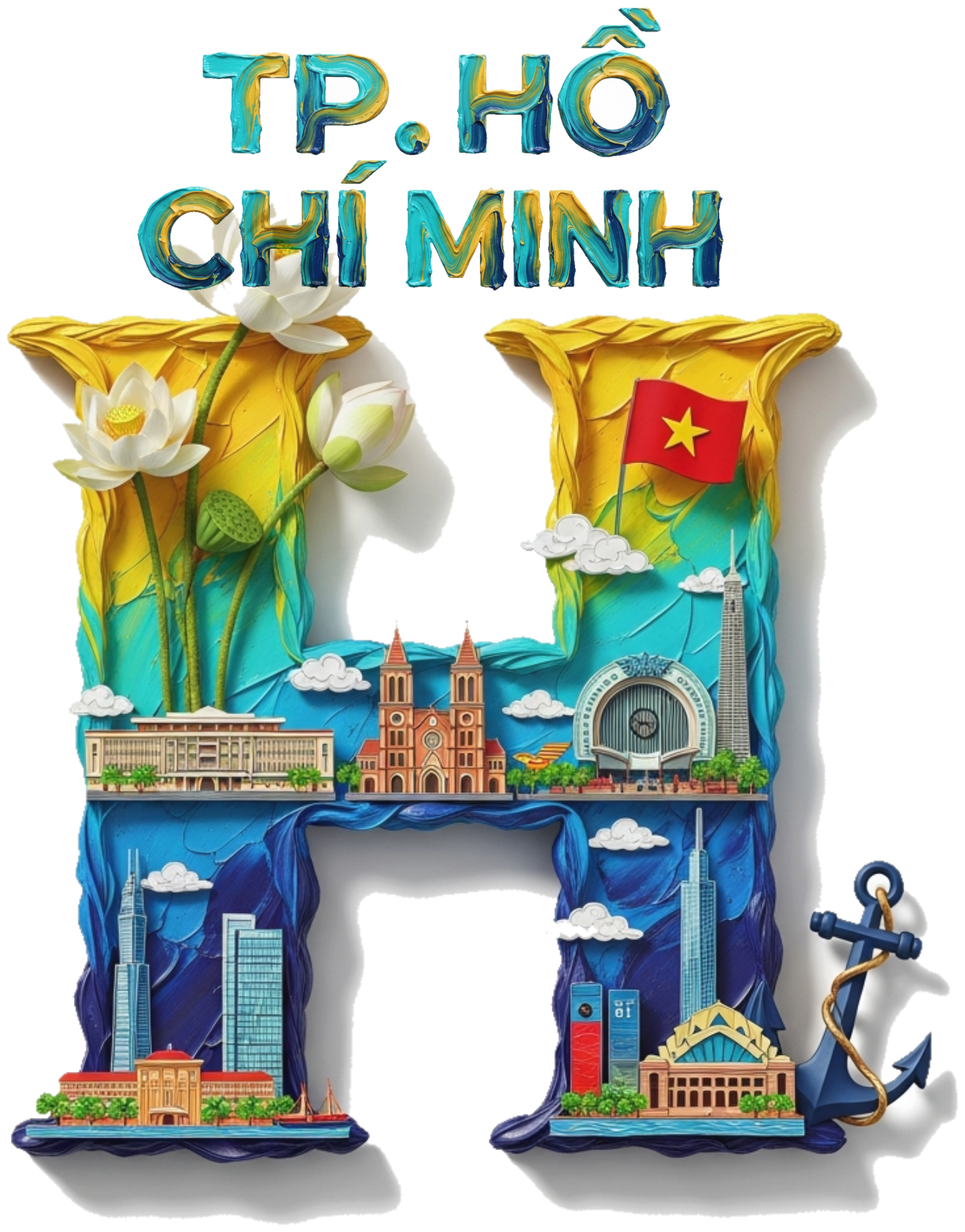 Áo Thun Design Nghệ Thuật Chữ H Sài Gòn Độc Đáo - 170426-10-17-FOZ