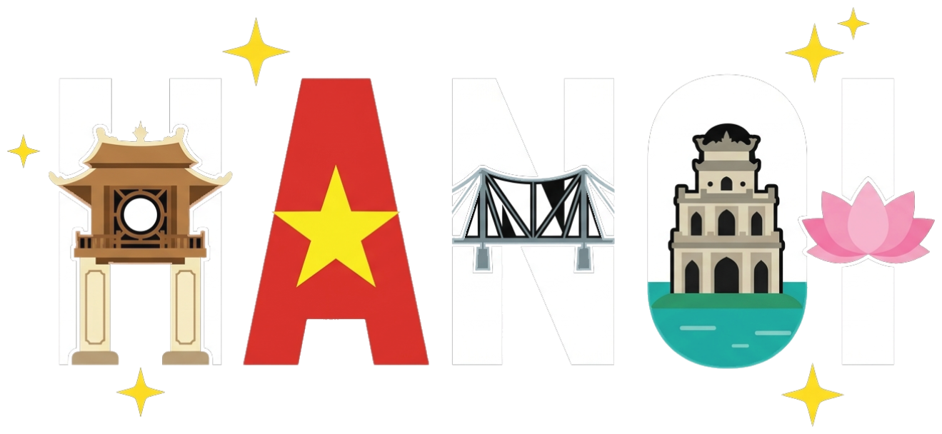 Áo thun Hà Nội VNXK HAMCHOI Đen form rộng unisex Hanoi Landmark Tee - 180726-08-35-WEU