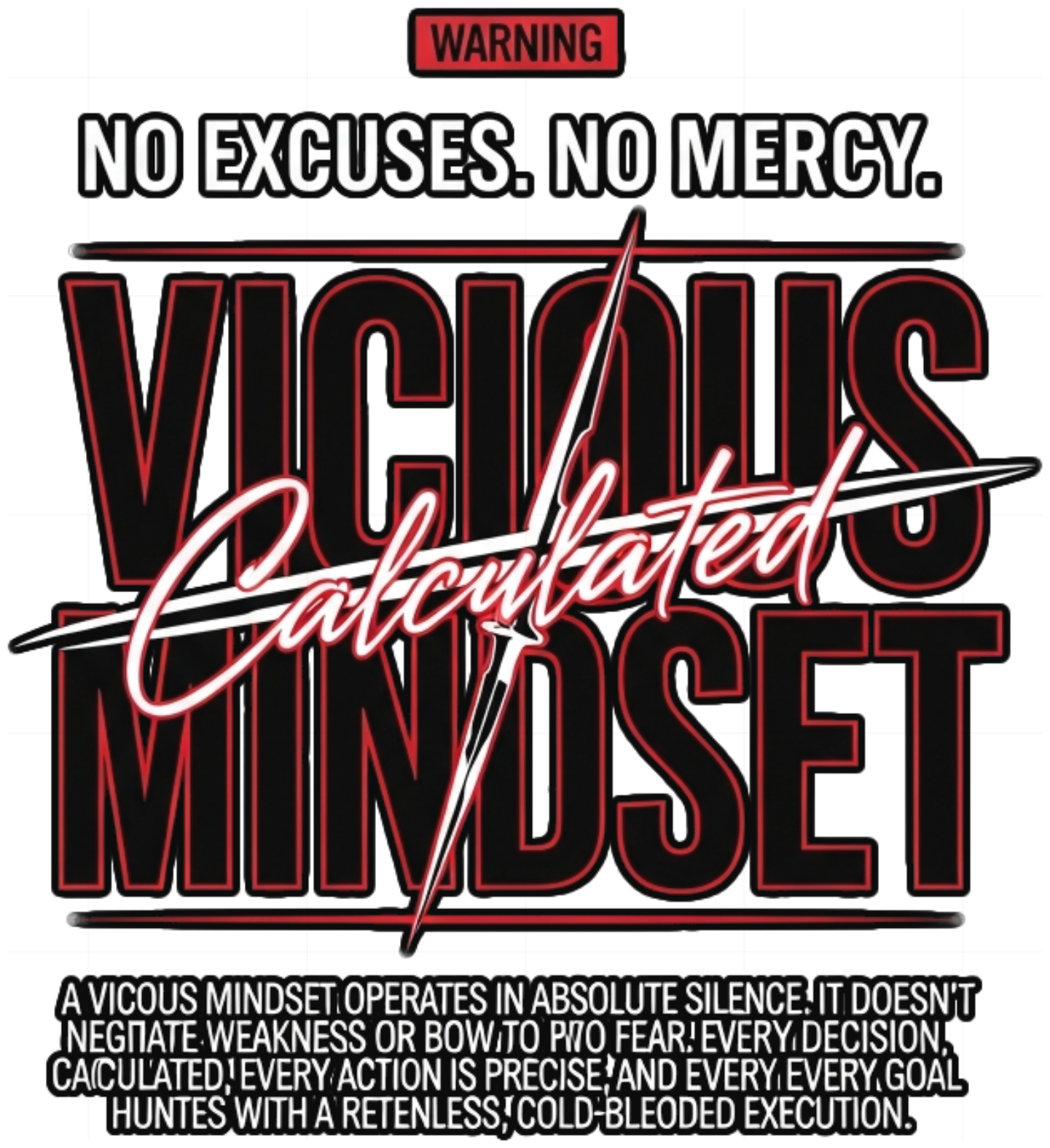 Áo Thun Vicious Mindset Streetwear Form Rộng Cotton Cao Cấp - 190626-16-17-LAC