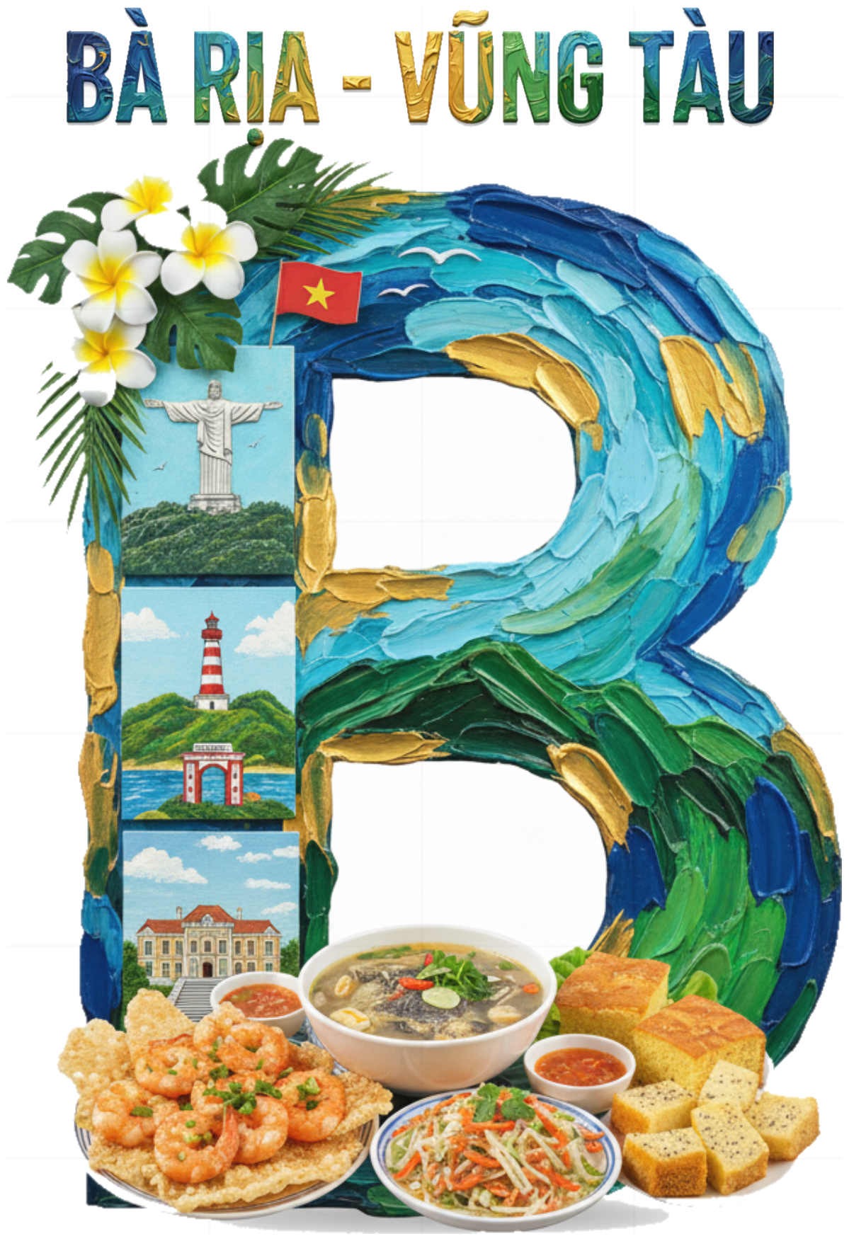 ÁO THUN UNISEX BÀ RỊA VŨNG TÀU - ÁO PHÔNG TRẮNG FORM RỘNG COTTON CAO CẤP TRENDY DU LỊCH 200426-16-00-ZKU