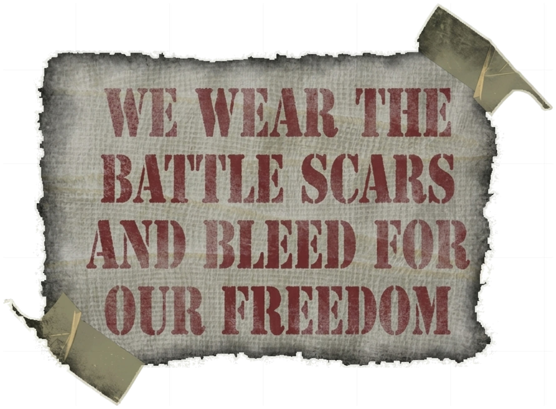 Áo Thun Battle Scars Freedom Unisex Form Rộng Cotton Streetwear Local Brand | 241026-10-20-FMB