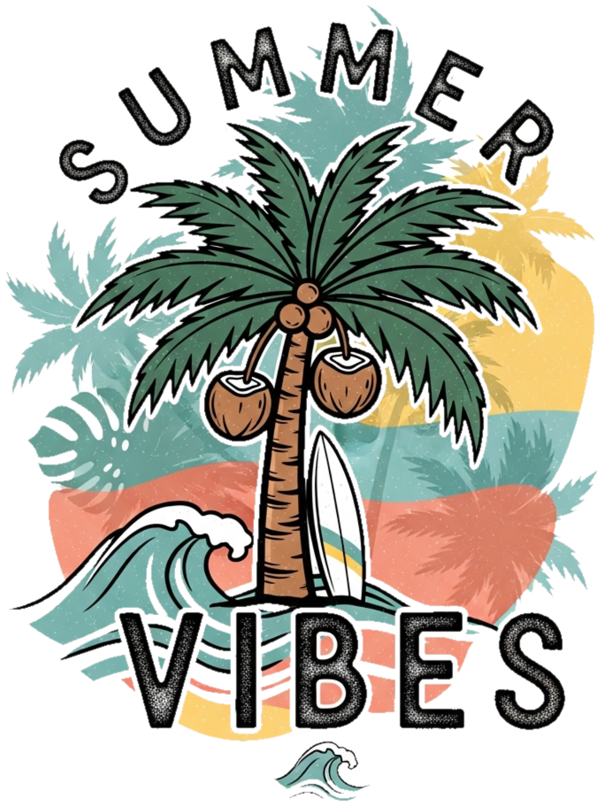 Áo Thun Trắng Summer Tropical Streetwear Design - 270326-15-43-HRQ