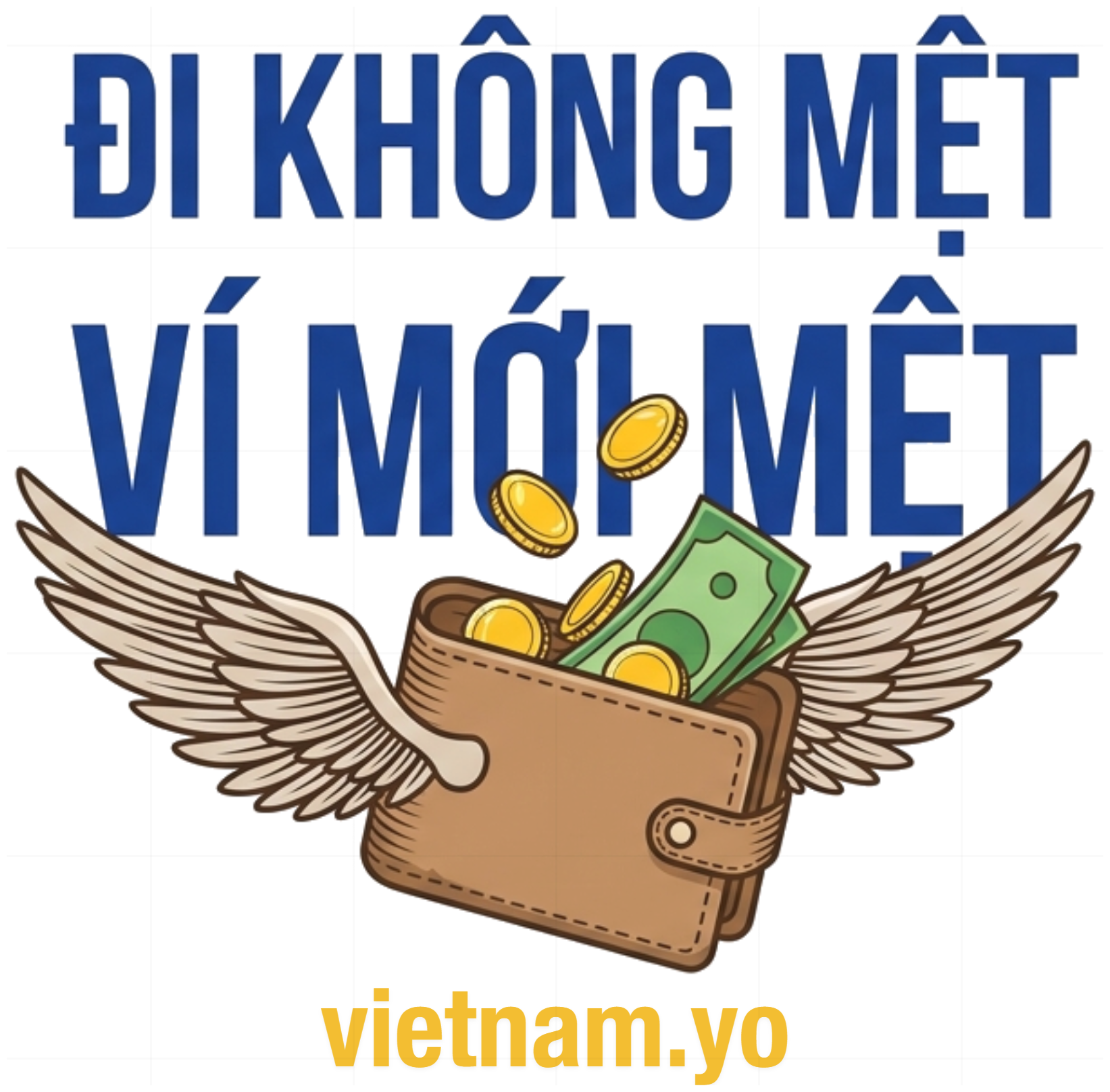 Áo Thun Đi Không Mệt Ví Mới Mệt Cotton 100% Co Giãn Unisex vietnam.yo Form Rộng Trendy Vietnam.yo - 280726-10-53-LLV