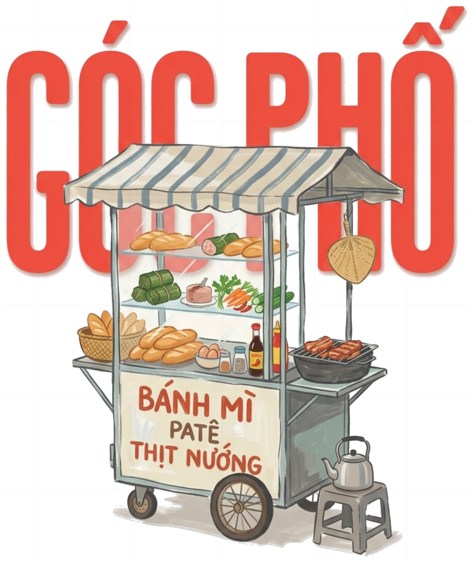 Áo Thun Unisex Góc Phố Bánh Mì Form Rộng Cotton 100% Cực Chất - Áo Phông Trắng Vintage 290726-10-06-JHJ