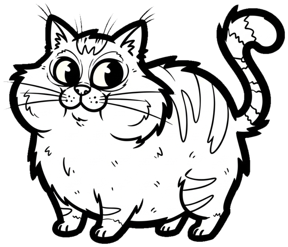 Áo Thun Màu Kem Hình Mèo Béo Slogan STUPID Độc Đáo - 300326-10-40-AOJ