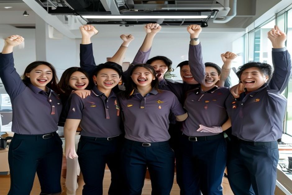 May đồng phục áo thun theo yêu cầu