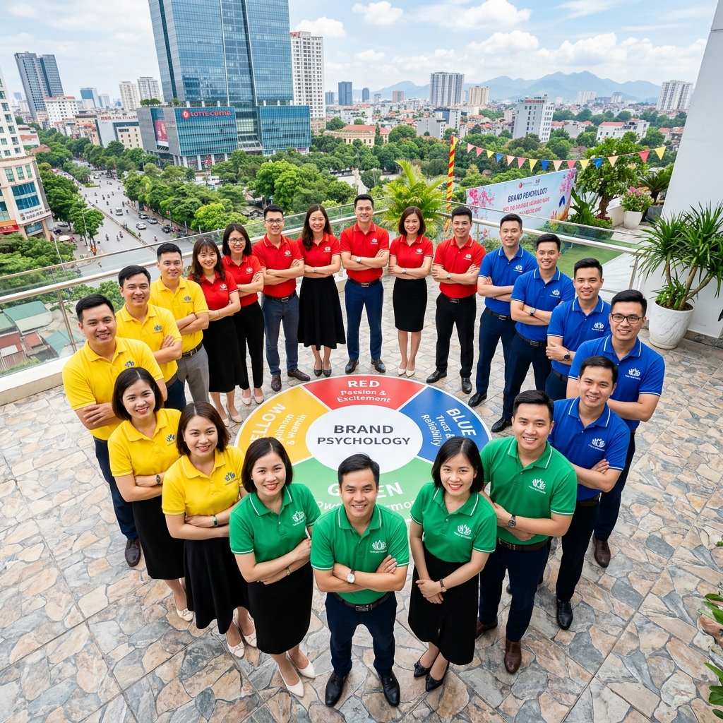 Bí mật của "Màu sắc đồng phục" trong việc chốt sale
