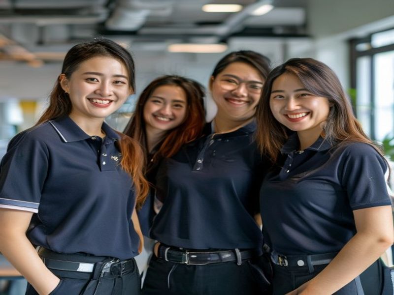 May đồng phục áo thun theo yêu cầu